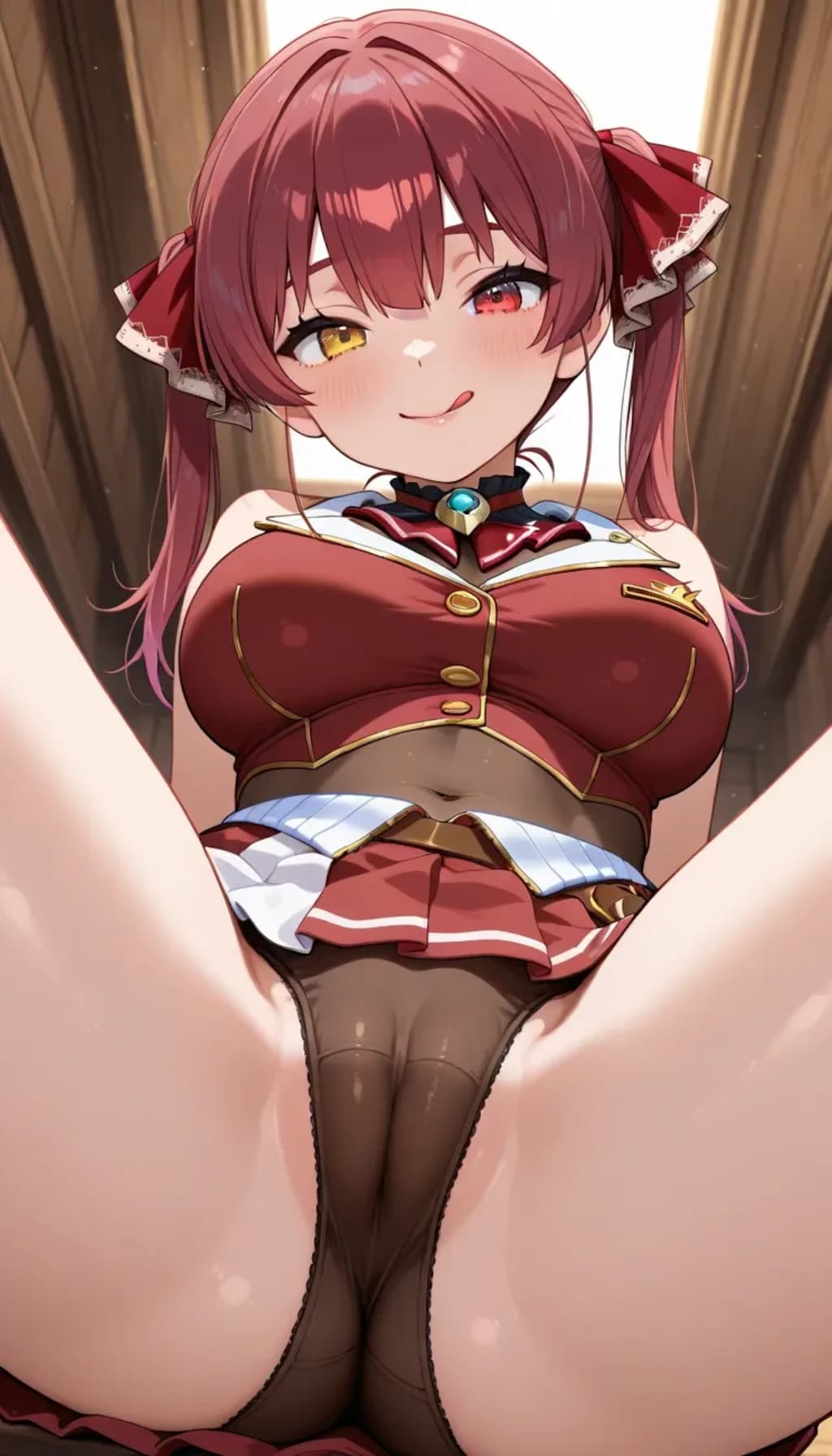 船長のパンチラ
