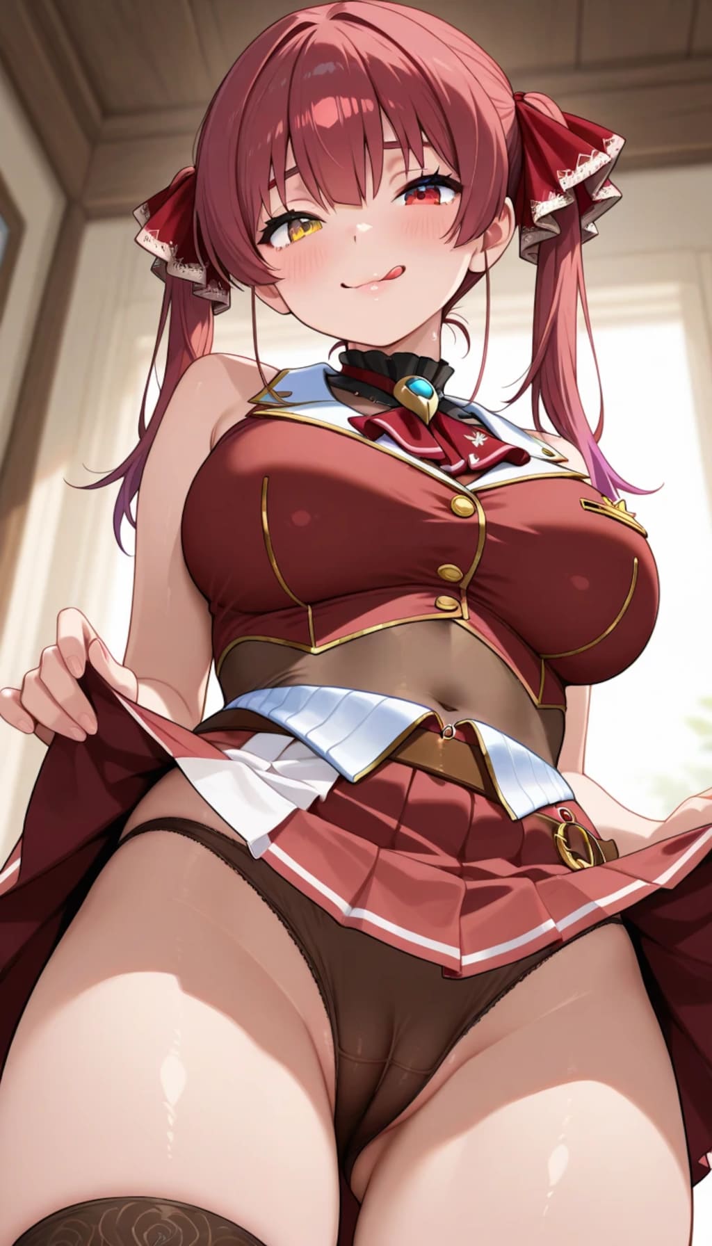 船長のパンチラ