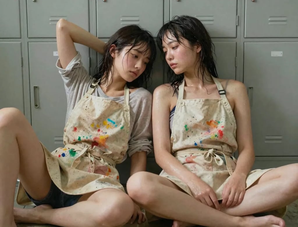 親友同士の真夏のお昼寝１０