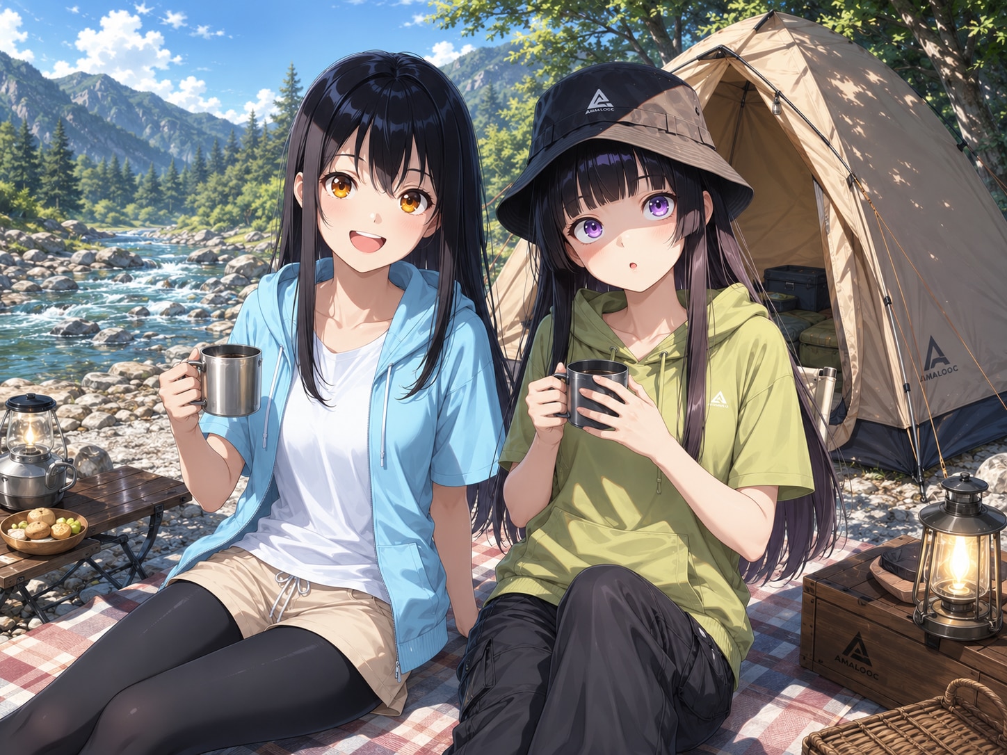 楽しいキャンプ✨