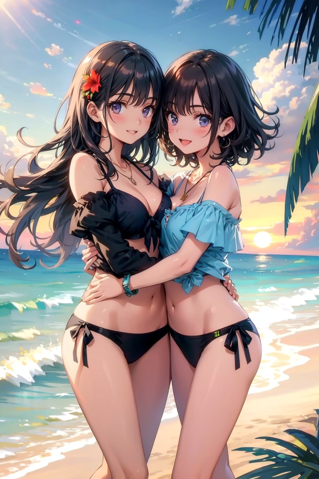 仲良く