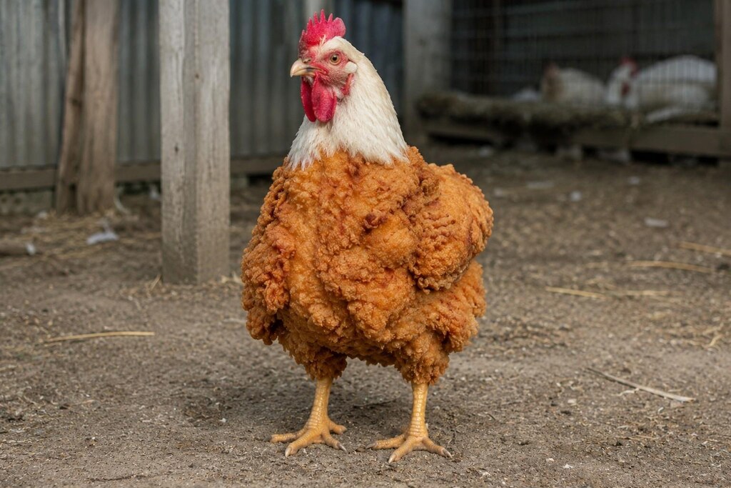 I don't wannabe a fried chicken.