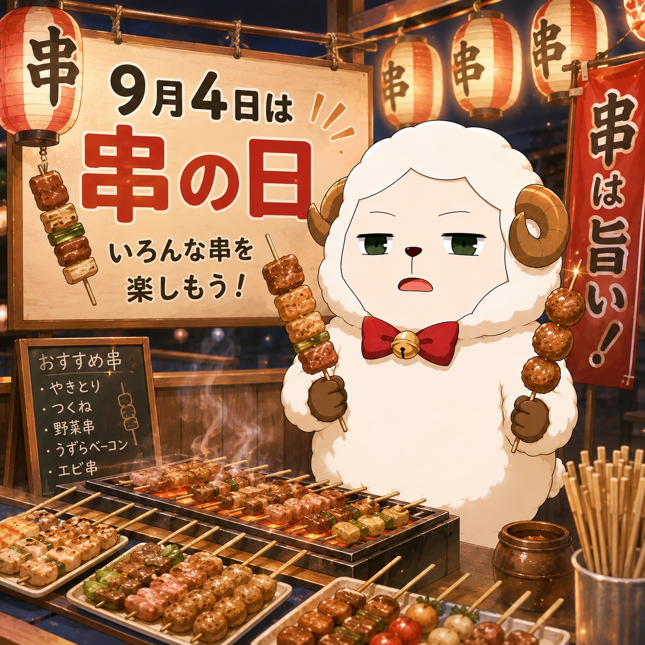 9/4 今日のヒツジ | の人気AIイラスト・グラビア