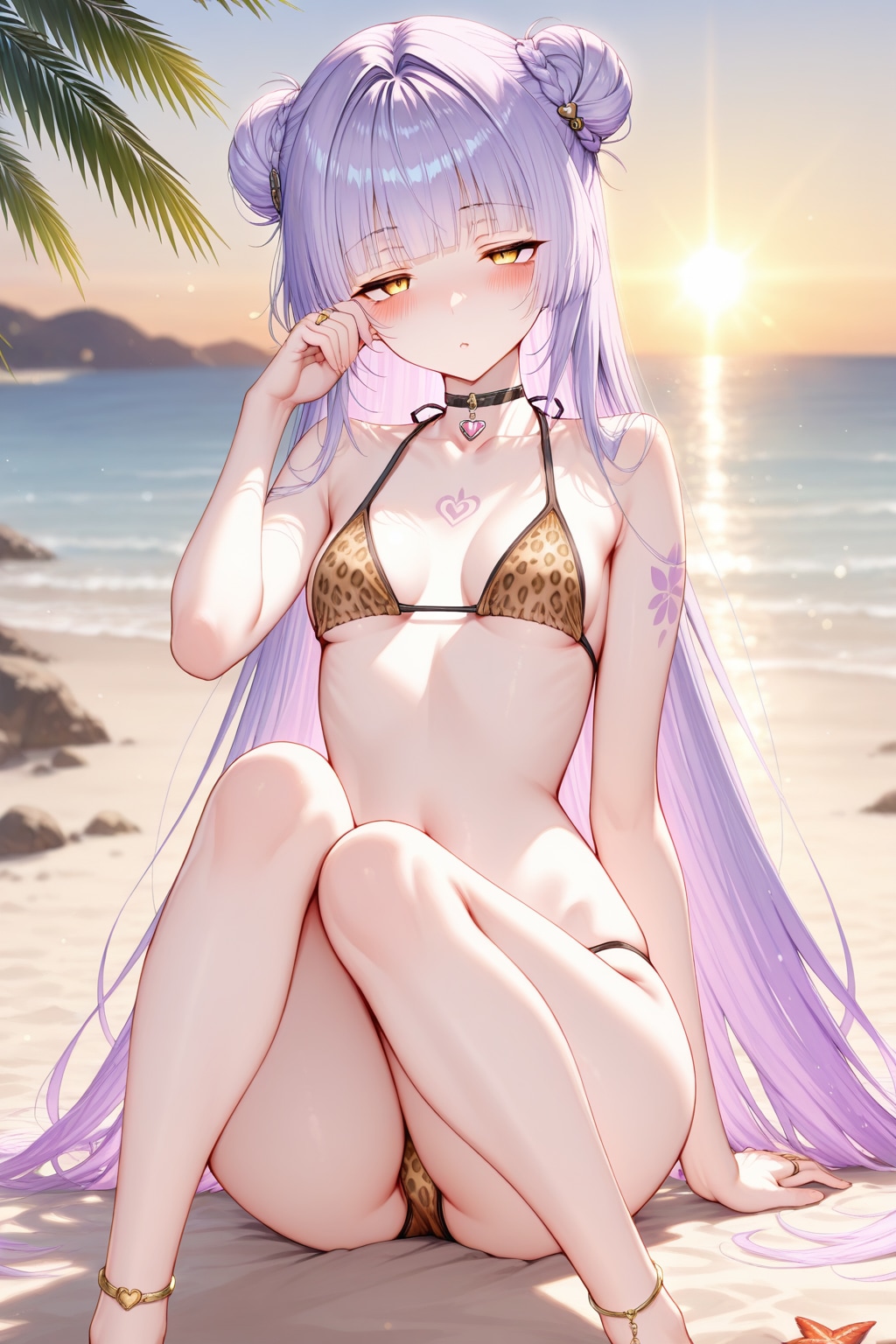 眠そうだ……