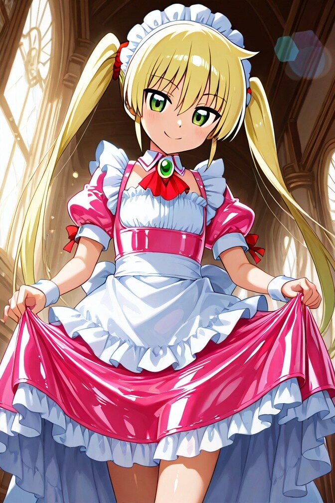 ハヤテのごとく　三千院ナギ　メイド服2