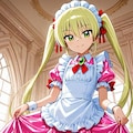 ハヤテのごとく　三千院ナギ　メイド服2 4枚目