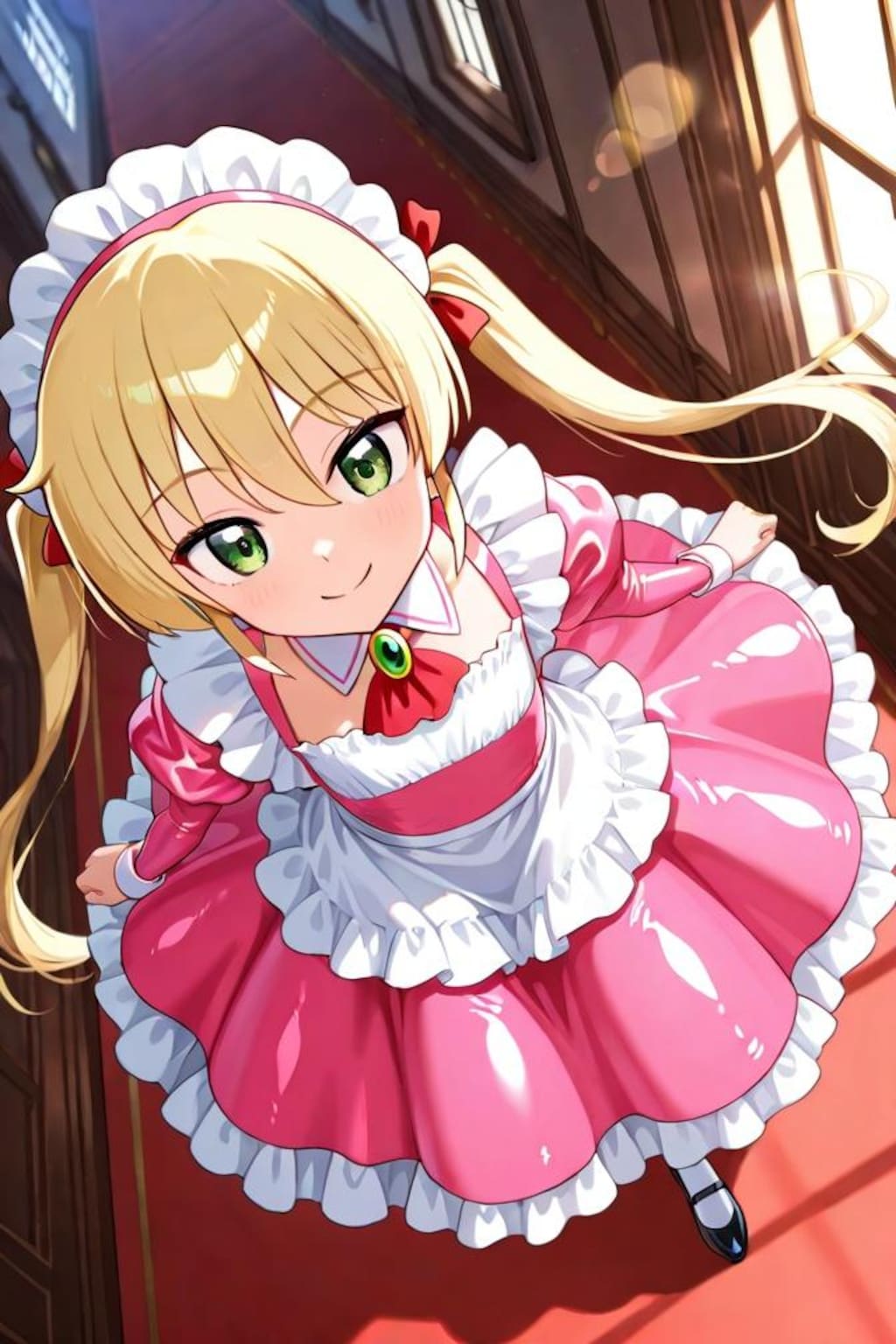 ハヤテのごとく　三千院ナギ　メイド服2