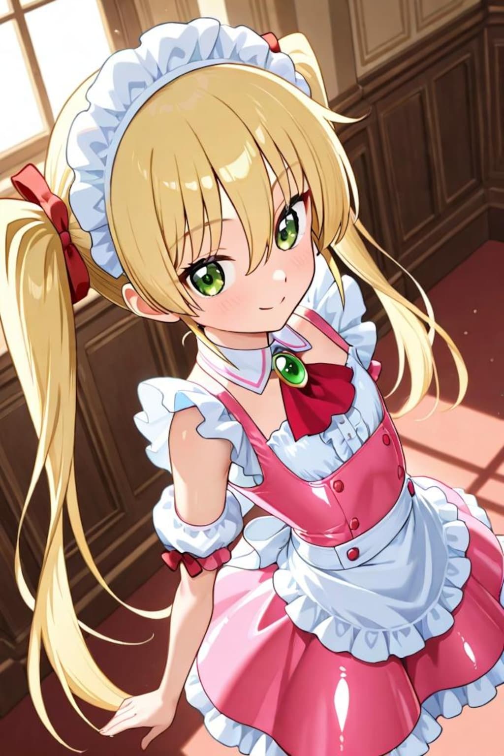 ハヤテのごとく　三千院ナギ　メイド服2