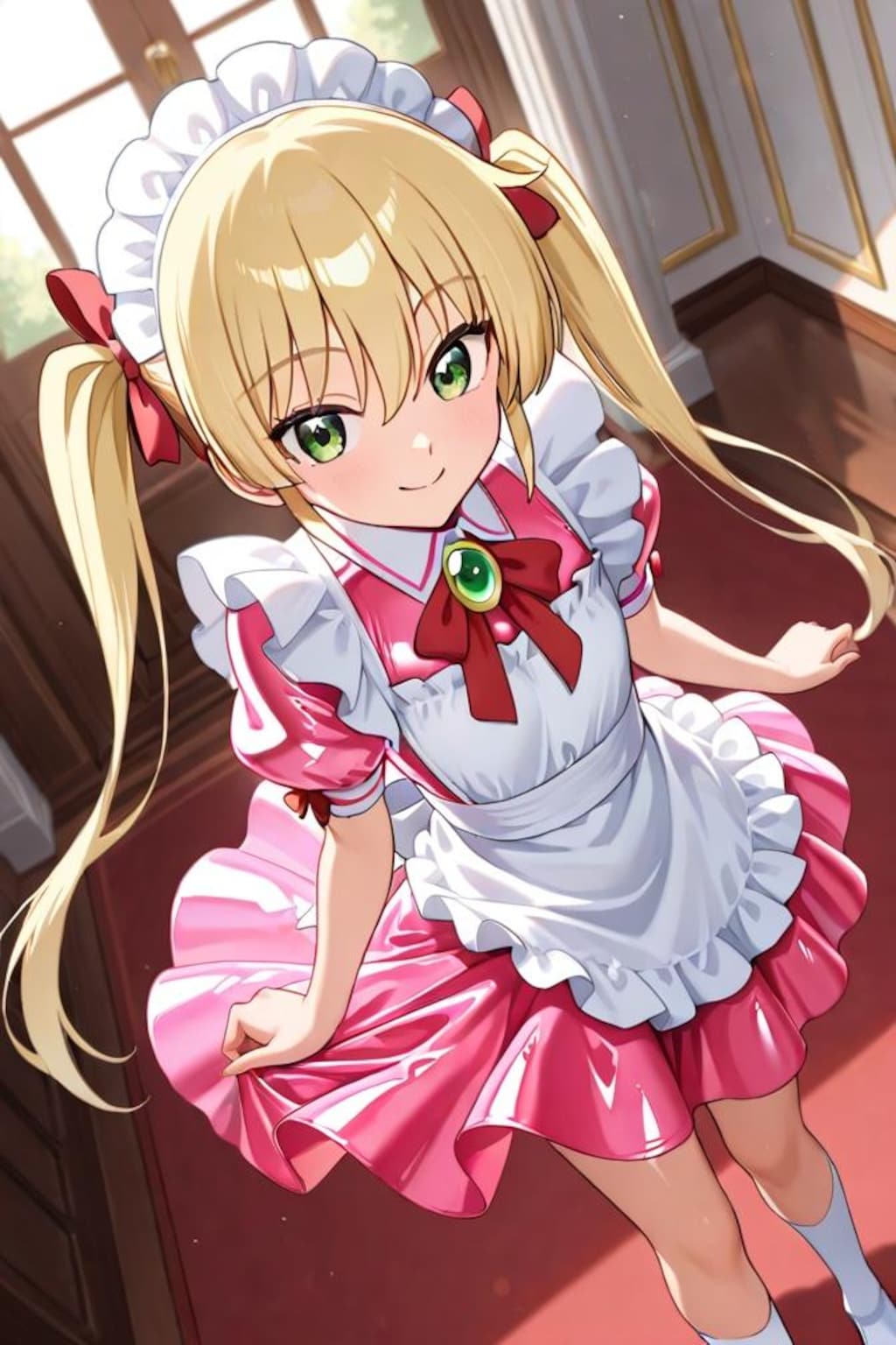 ハヤテのごとく　三千院ナギ　メイド服2