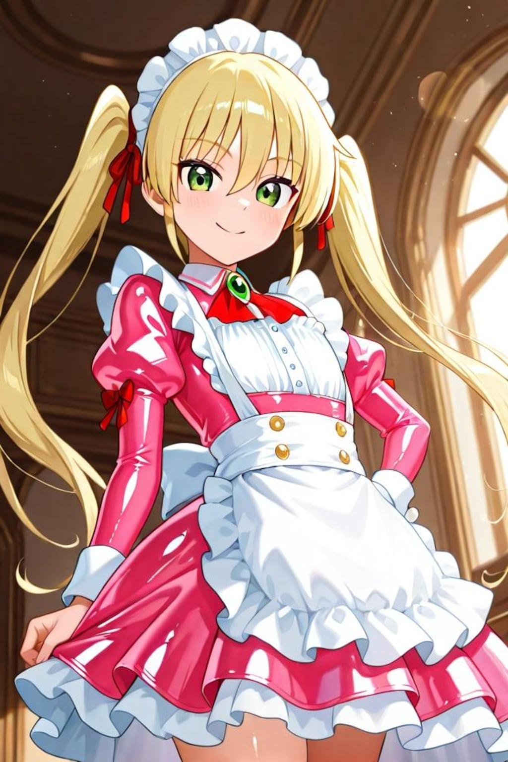 ハヤテのごとく　三千院ナギ　メイド服2