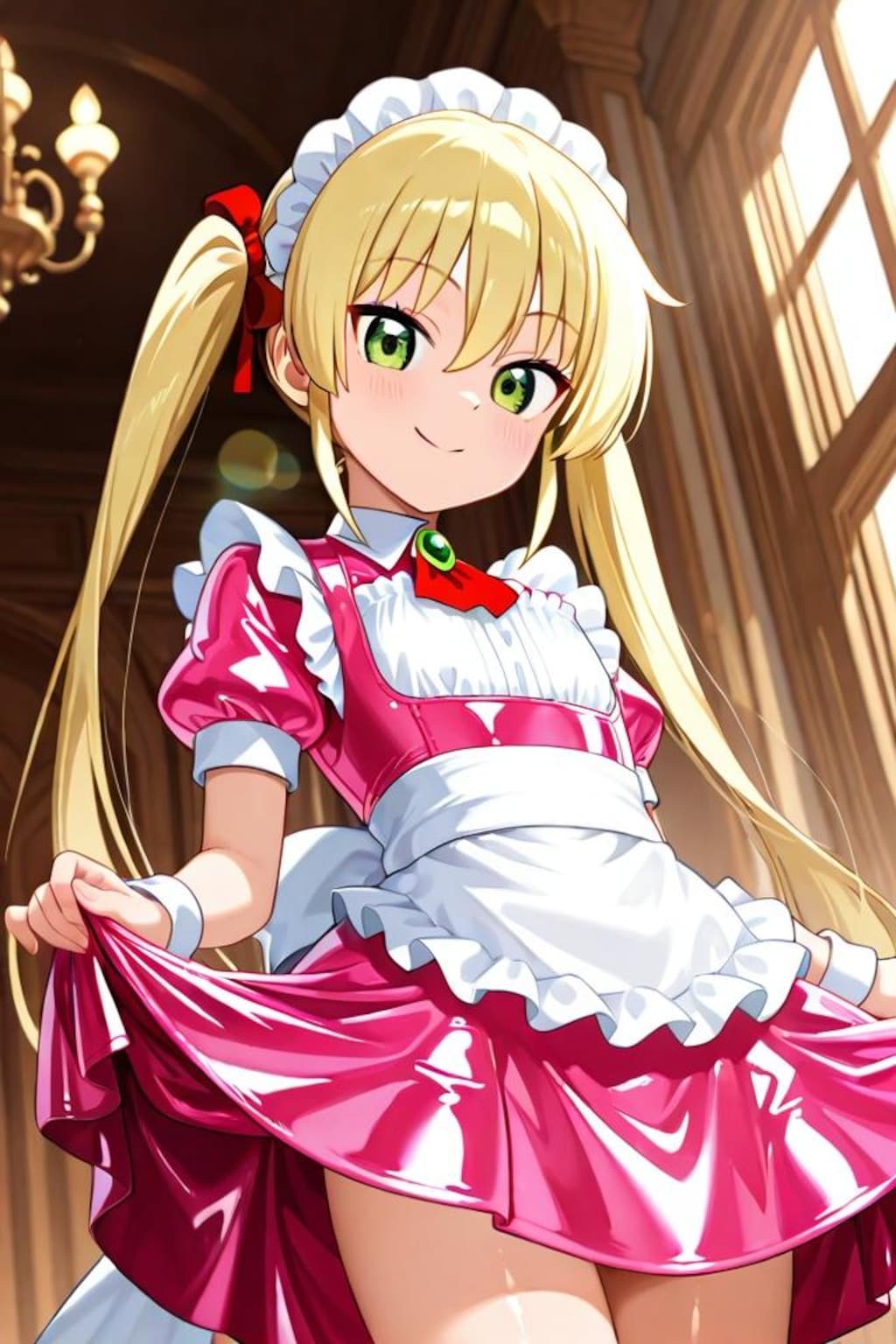 ハヤテのごとく　三千院ナギ　メイド服2
