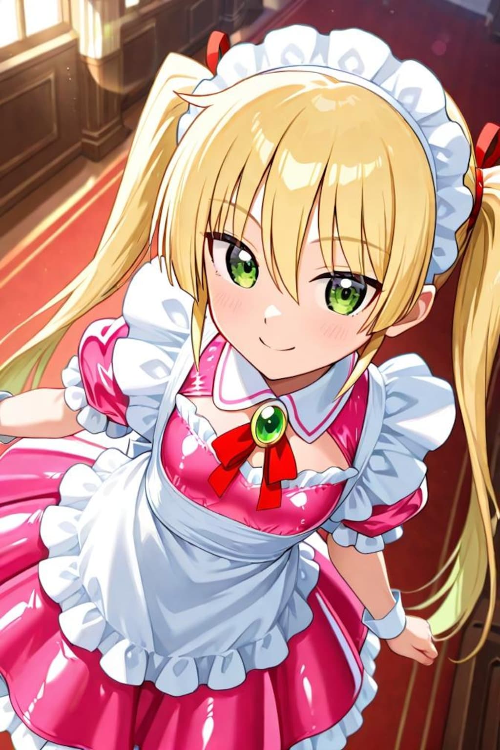 ハヤテのごとく　三千院ナギ　メイド服2