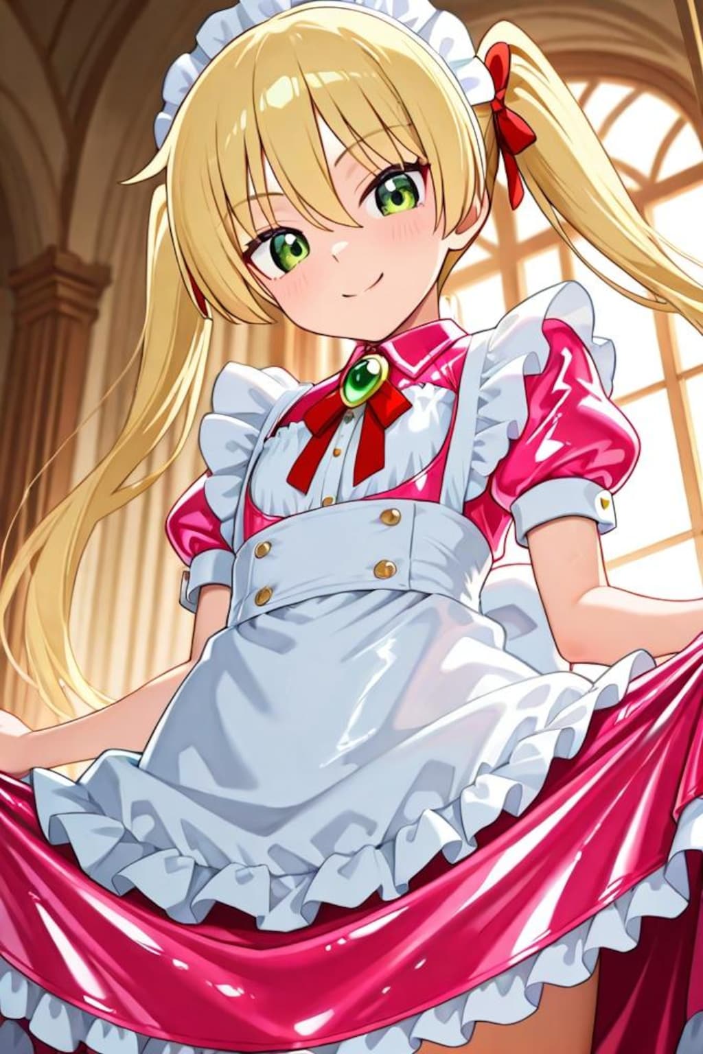 ハヤテのごとく　三千院ナギ　メイド服2