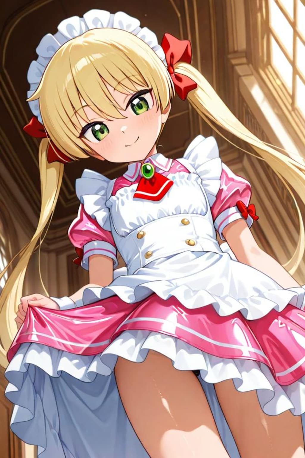 ハヤテのごとく　三千院ナギ　メイド服2