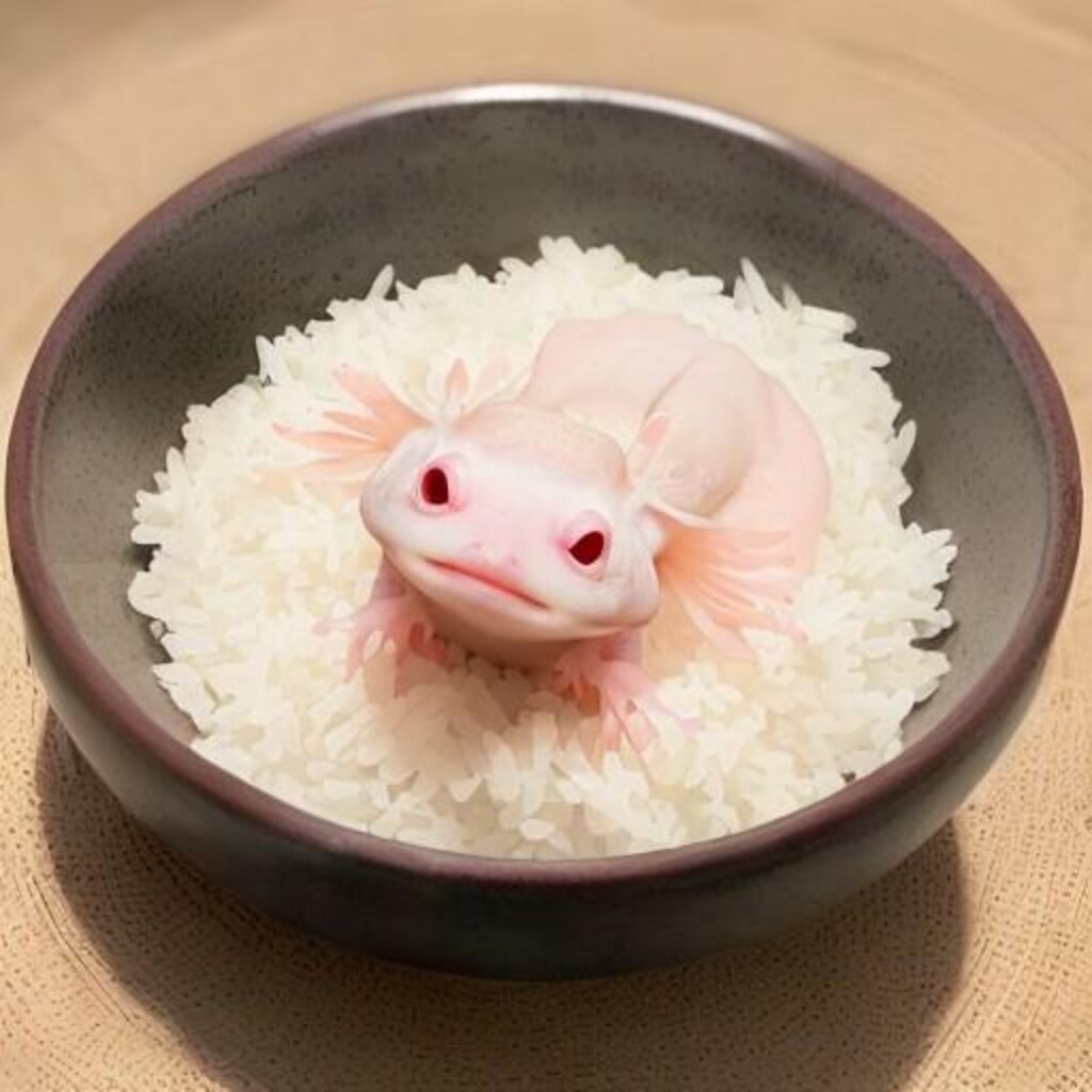 ウーパールーパー丼