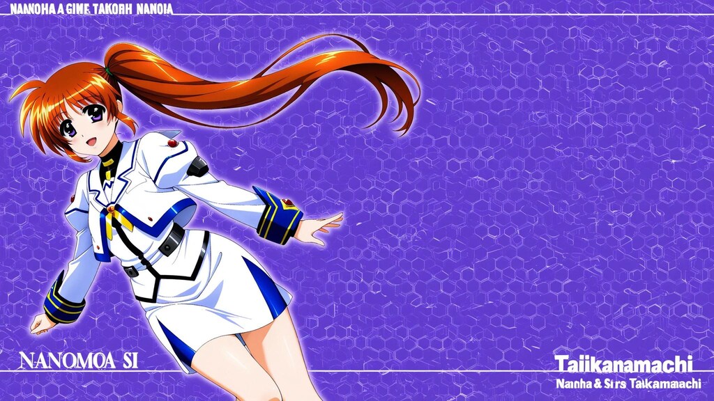 なのは➡　仕事着壁紙風