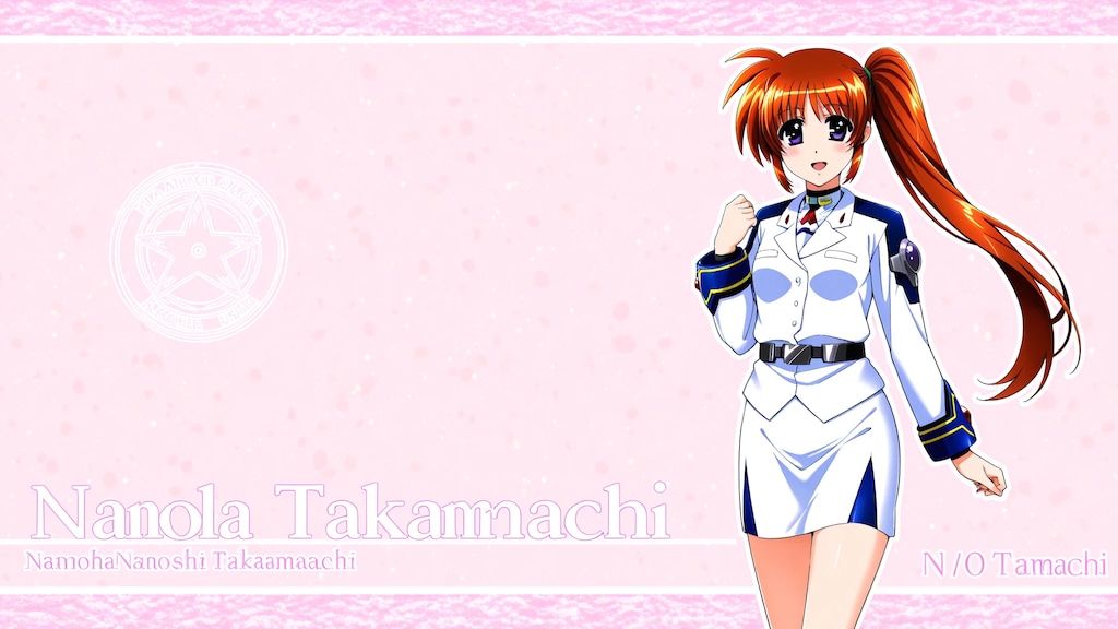 なのは➡　仕事着壁紙風