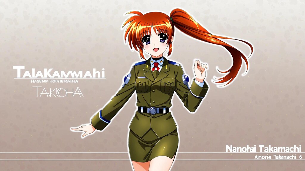 なのは➡　仕事着壁紙風