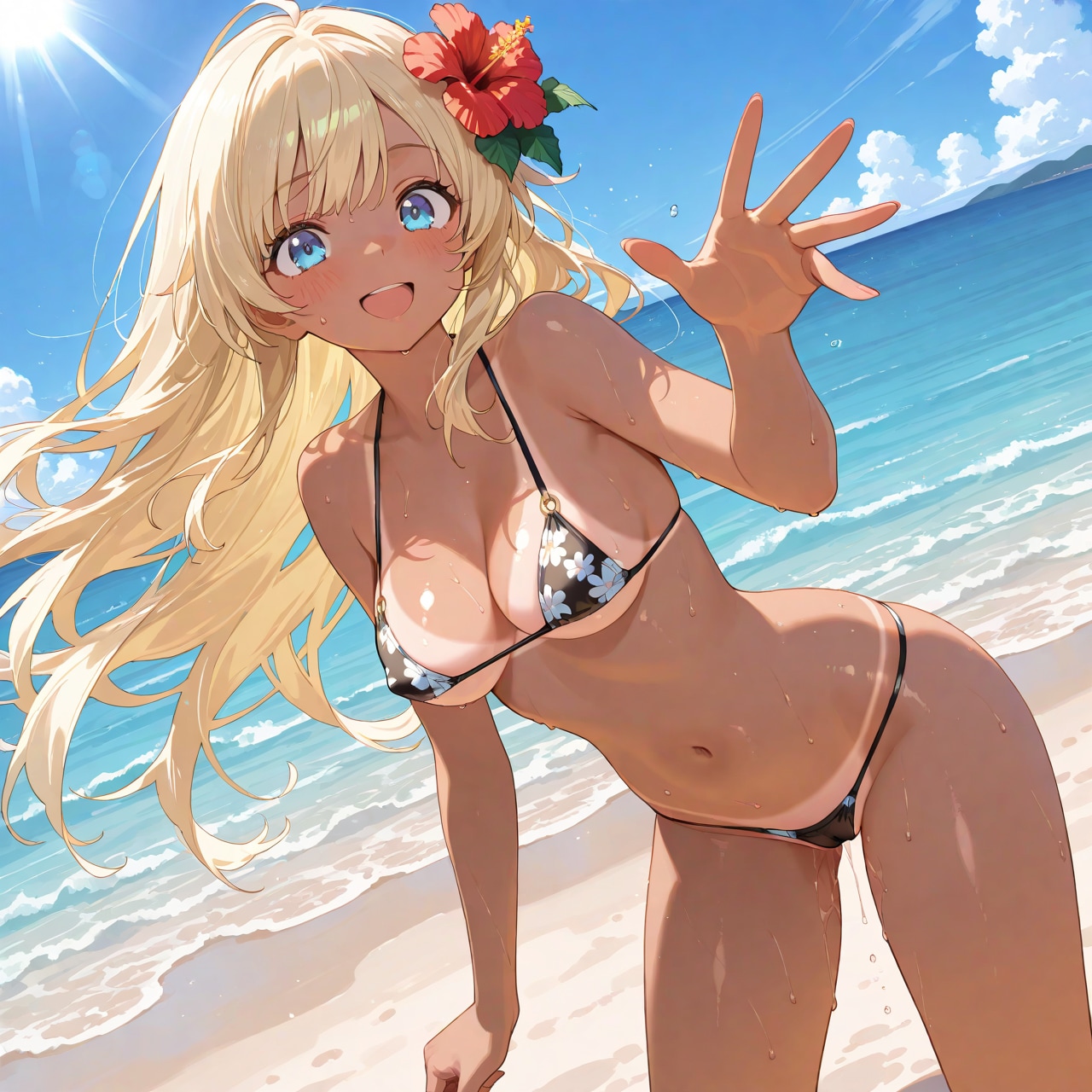 常夏の島の姫様