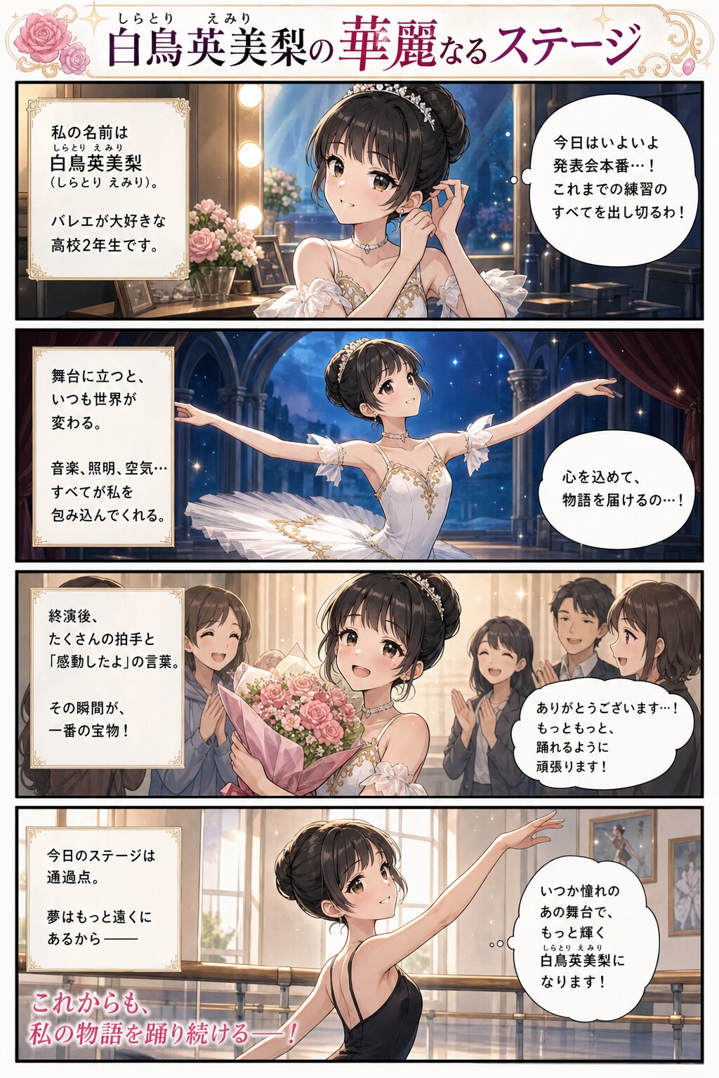 白鳥英美梨の華麗なるステージ・バレェ編。
