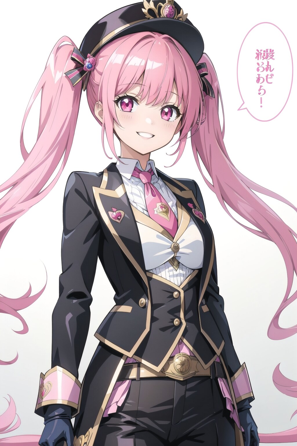 ツインテールジェントルマンガールの一言
