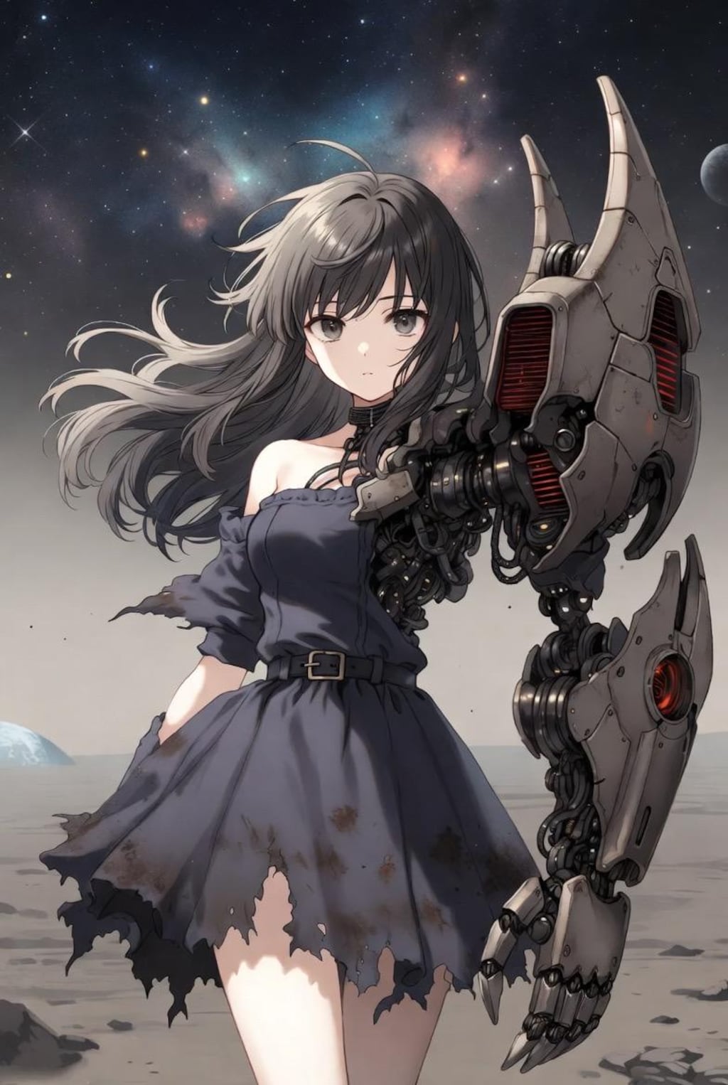 片腕ゴツい系女子　断腕の継承者ルナ