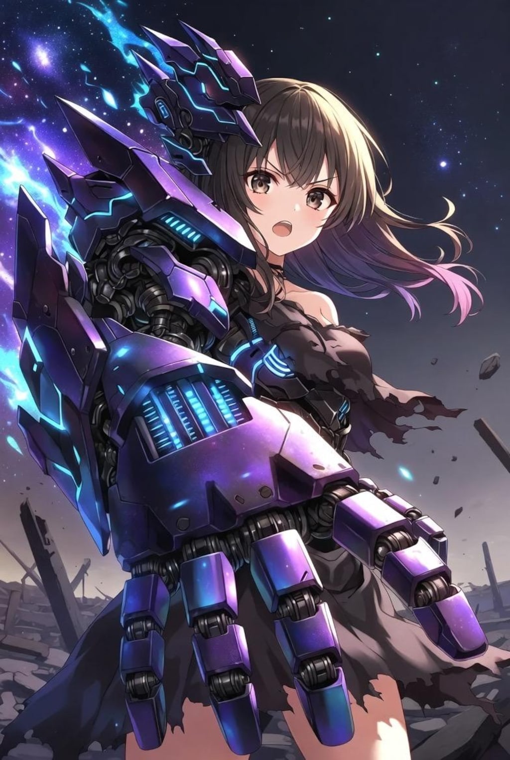 片腕ゴツい系女子　断腕の継承者ルナ