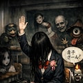 山村貞子の入学式 2枚目