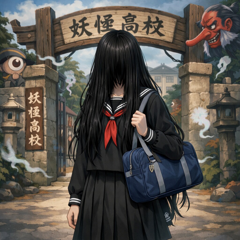 山村貞子の入学式