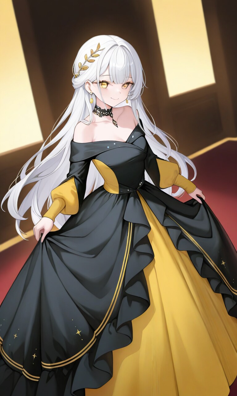 黒金のドレス４
