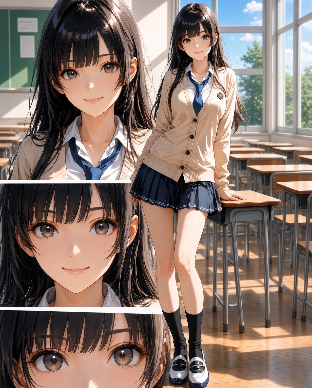 宿題終わったの？終わった？オワッタのかと聞いている | の人気AIイラスト・グラビア
