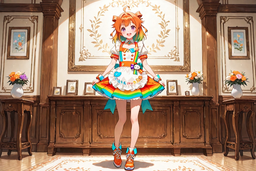 うちの子「虹花（ニジカ）」で仮決定。