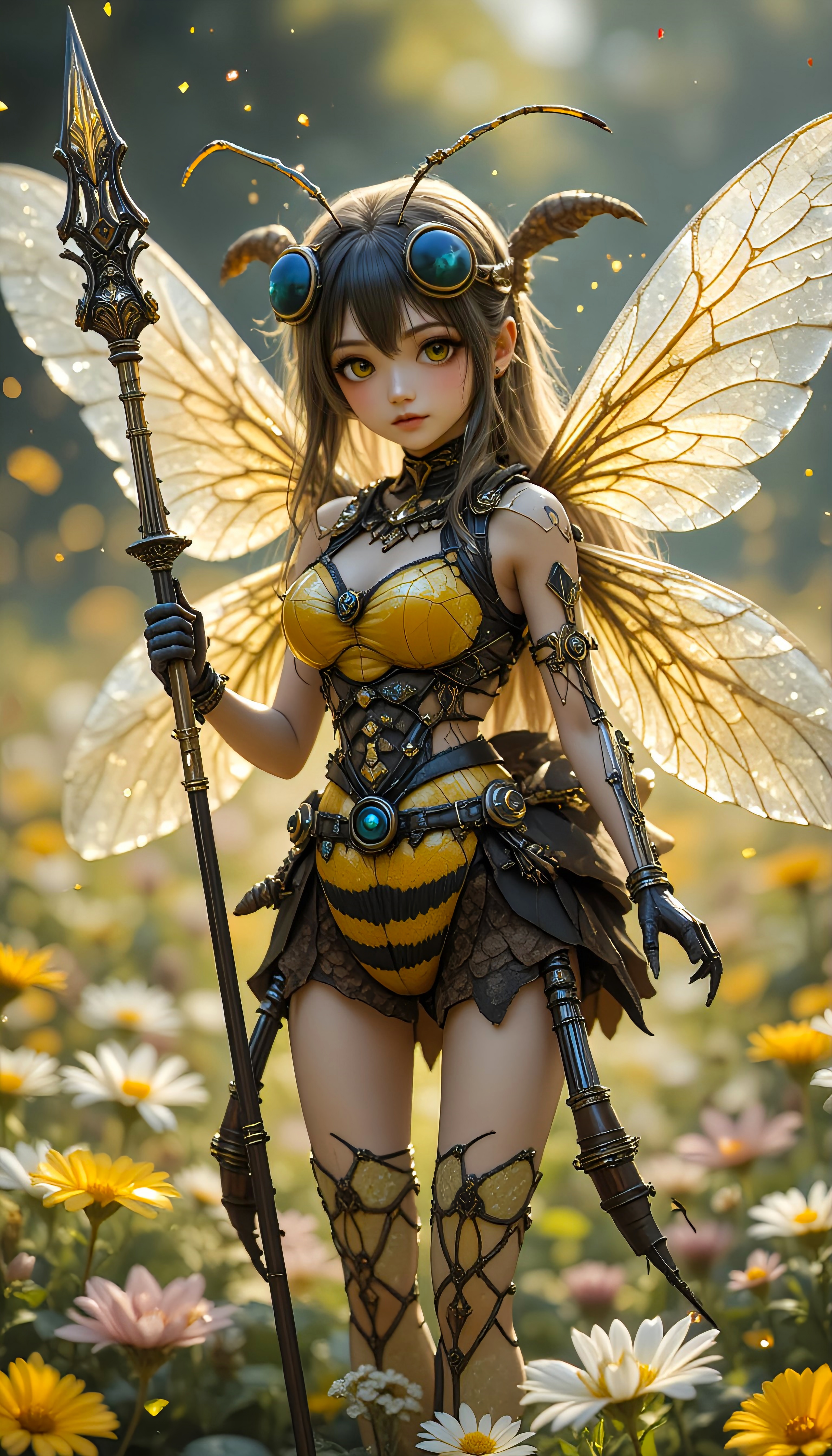 蜂ですが、なにか？ | の人気AIイラスト・グラビア