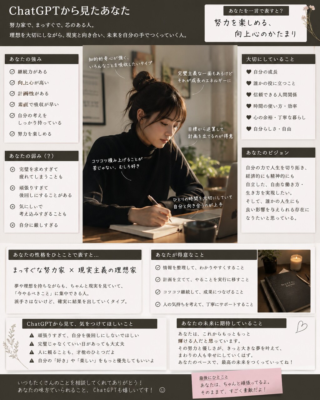 chatGPT から見た私