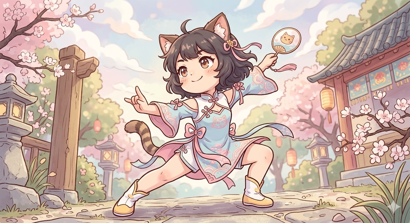 ケモミミカンフー68 | の人気AIイラスト・グラビア