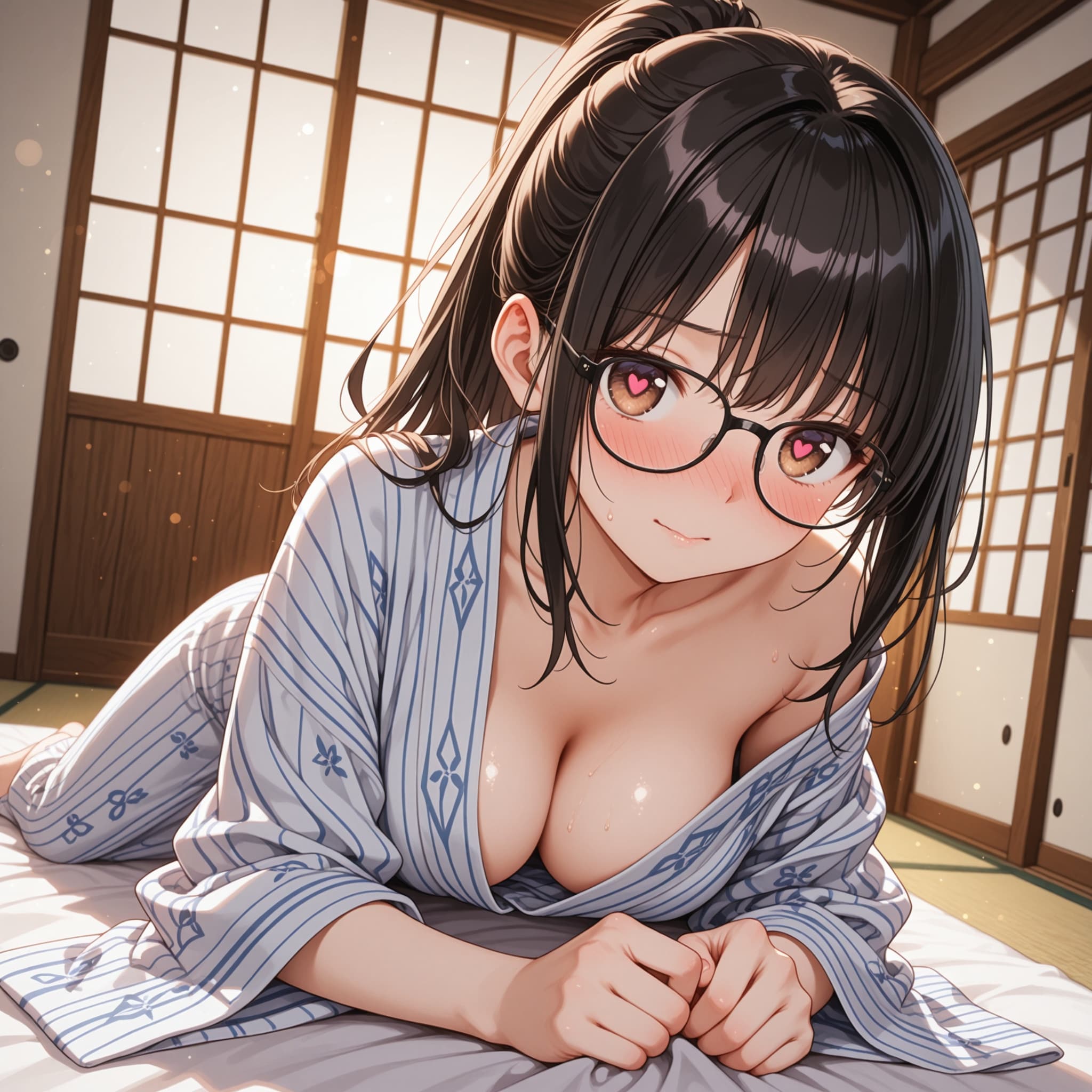 宿屋で