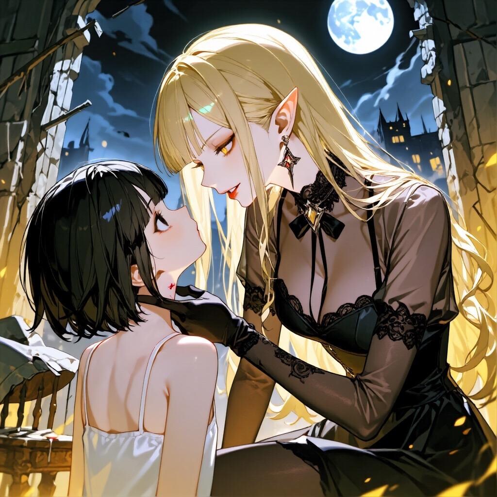 うなじの痕と吸血鬼