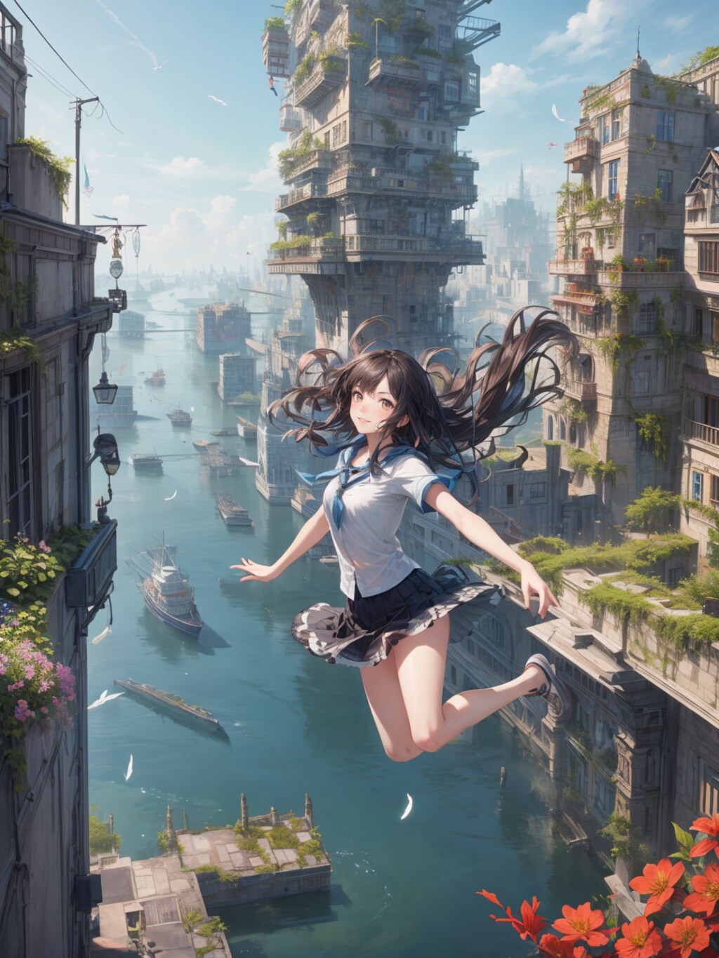 空中都市の日常①