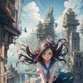 空中都市の日常① 2枚目