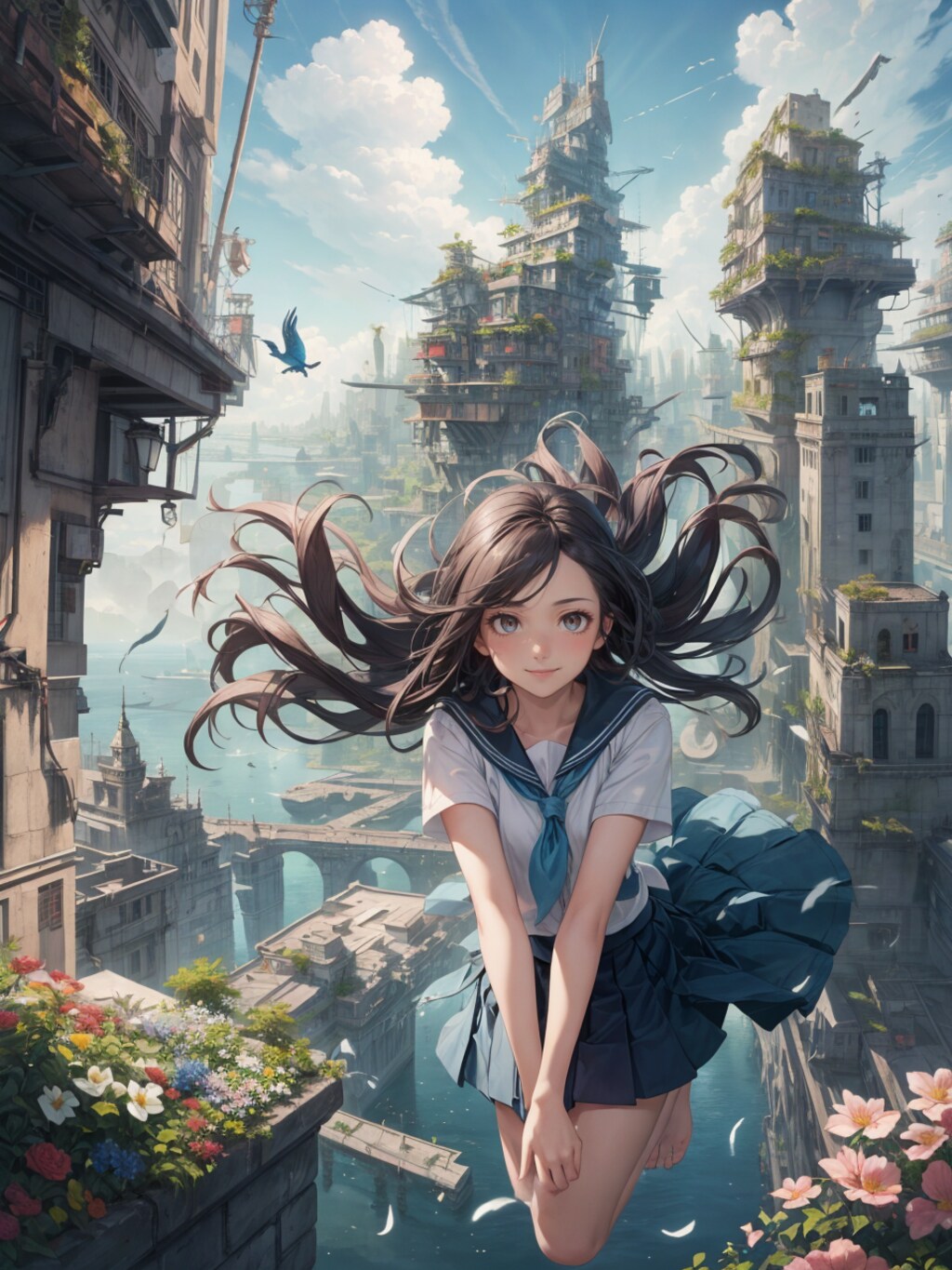 空中都市の日常①