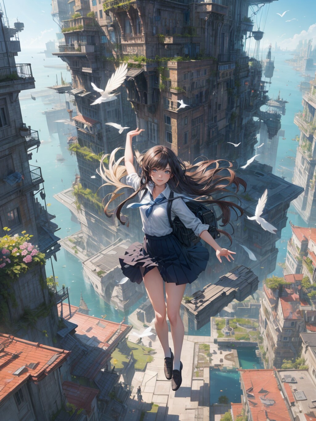 空中都市の日常①