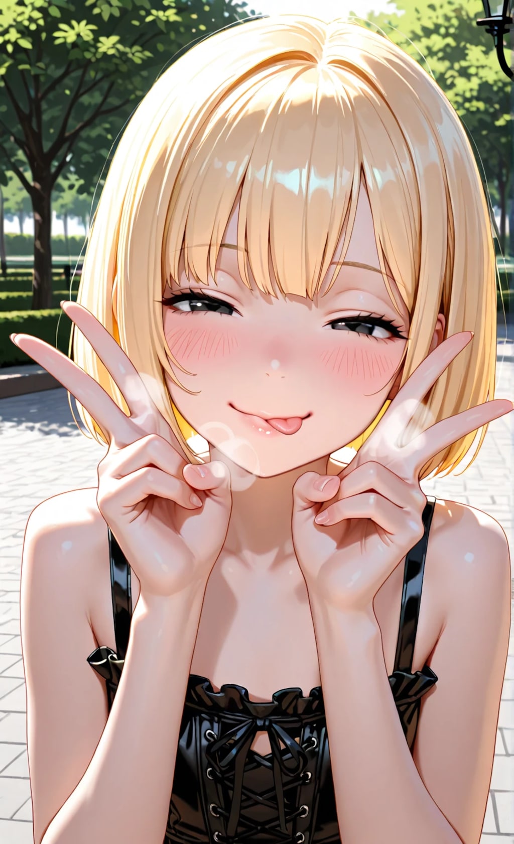 ダブルピース✌️