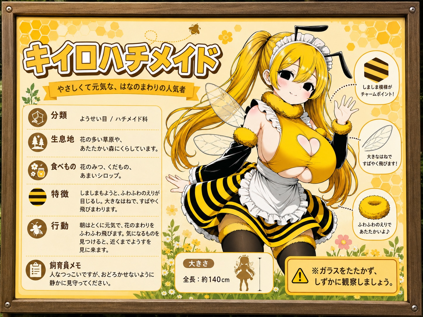 キイロハチメイド