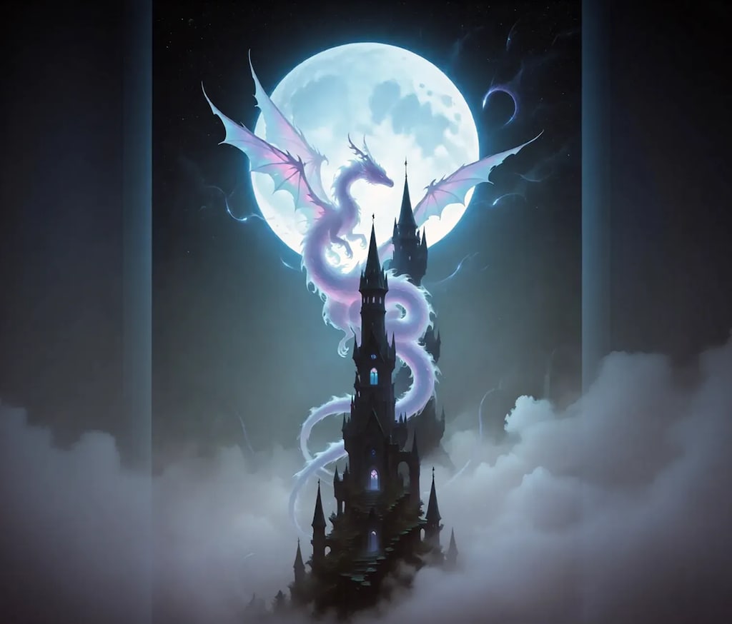 時々魔王城に嫌がらせをするホワイトドラゴンB