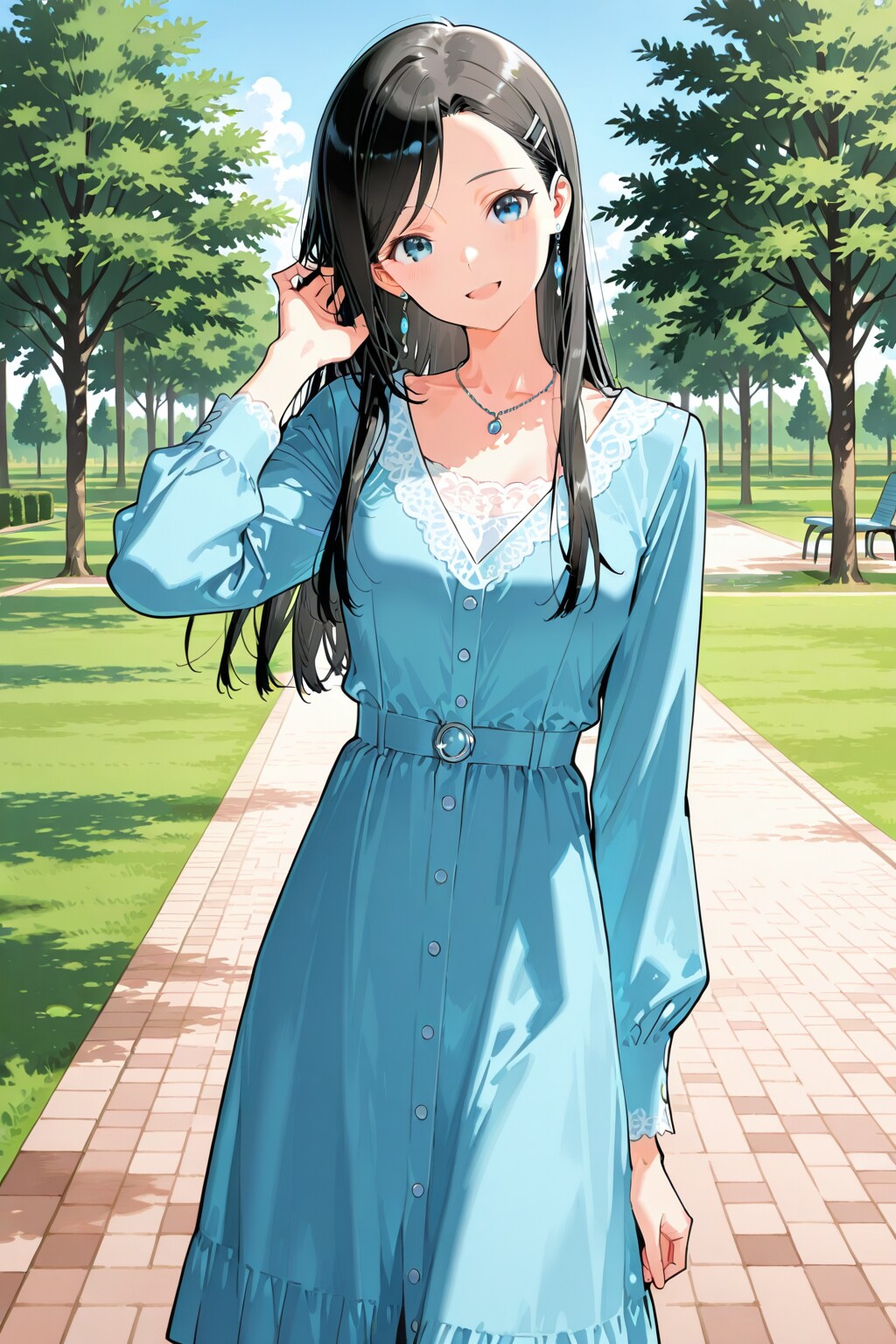 うちの子オリジナル：美雪（三女）ちゃん⛄✨04 | の人気AIイラスト・グラビア