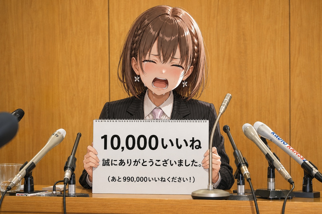 10,000いいねありがとうございました。
