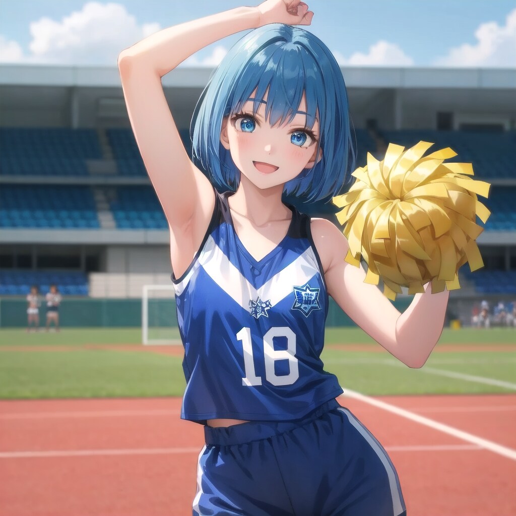 チアリーダー① | の人気AIイラスト・グラビア