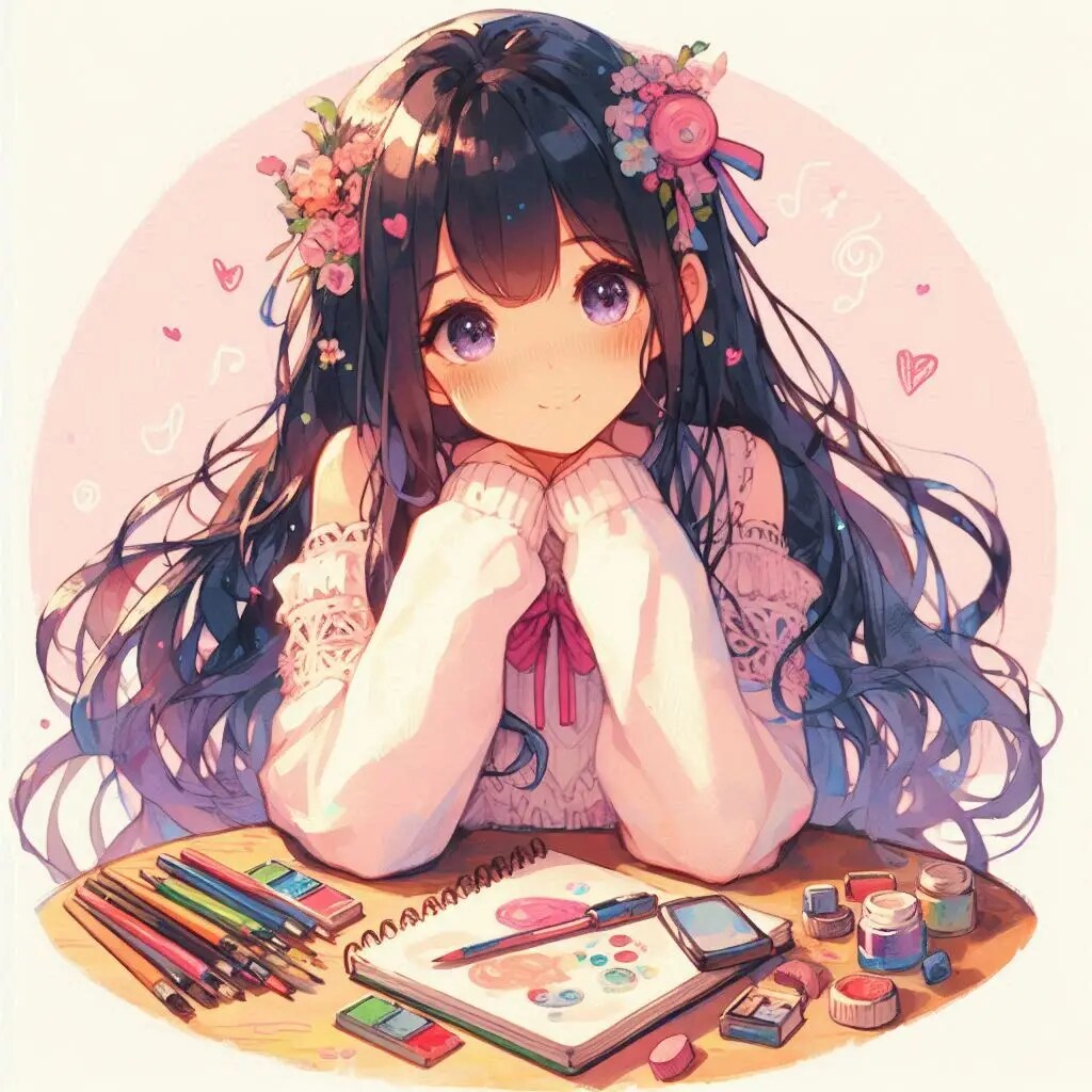 可愛い女の子　659