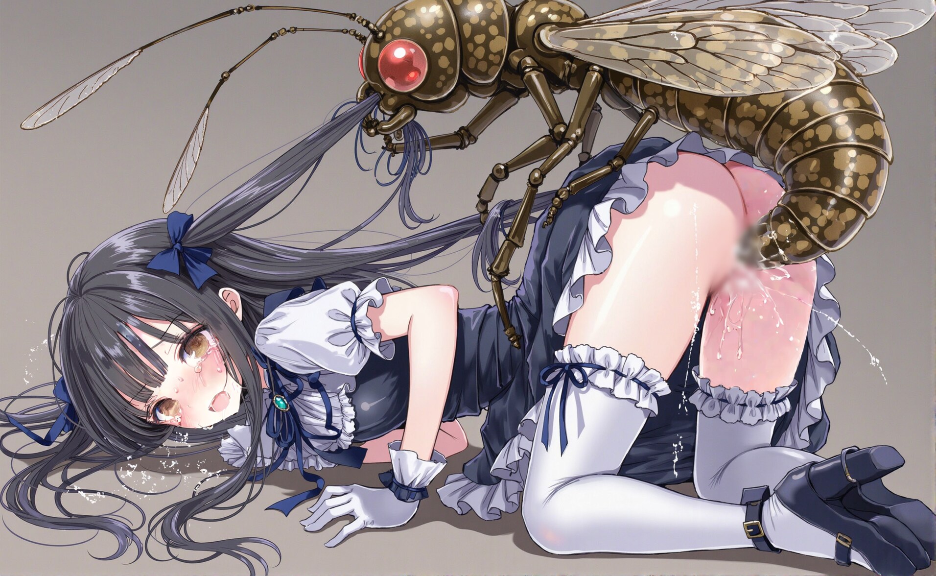 飛虫との戦いに敗れた