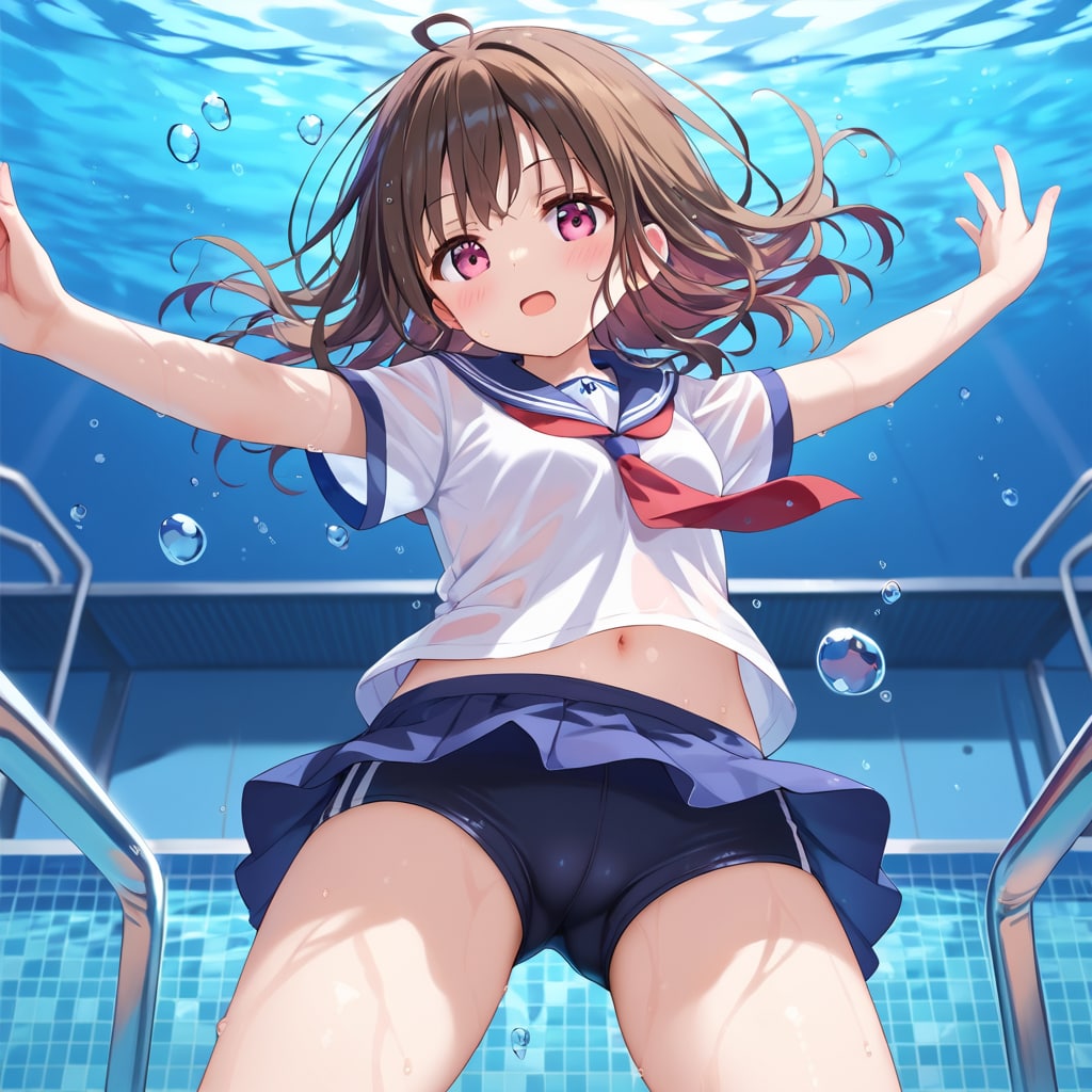 着衣水泳